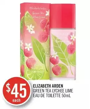 Shoppers Drug Mart Elizabeth Arden Green Tea Lychee Lime Eau DE Toilette offer