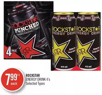 Shoppers Drug Mart Rockstar Energy Drink offer