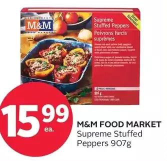Rexall M&M Food Market Supreme Stuffed Peppers offer