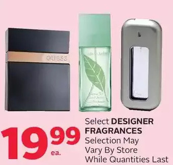 Rexall Designer Fragrances offer