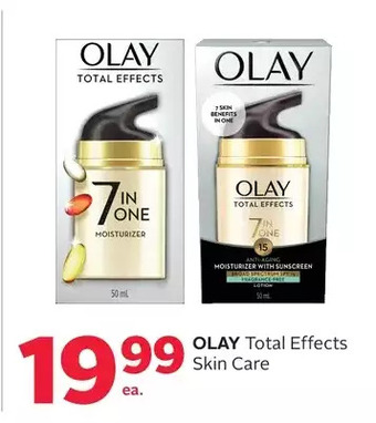 Rexall Olay Total Effects Skin Care offer