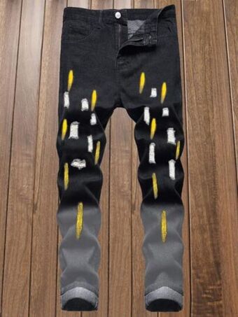 SheIn Romwe guys ripped jeans offer