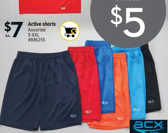 Giant Tiger Active Shorts offer