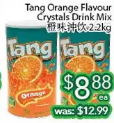 Ample Food Market Tang Orange Flavour Crystals Drink Mix offer