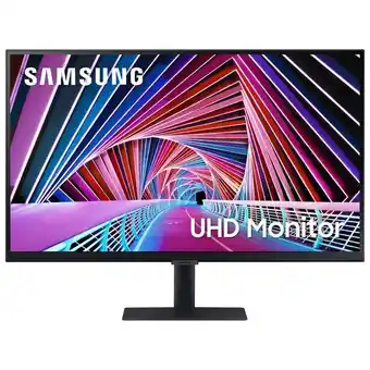 Best Buy Samsung 27" 4k ultra hd 60hz 5ms gtg ips led hdr freesync gaming monitor (ls27a704nwnxza) - black offer
