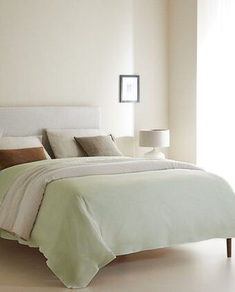 ZARA HOME (180 thread count) cotton percale duvet cover offer
