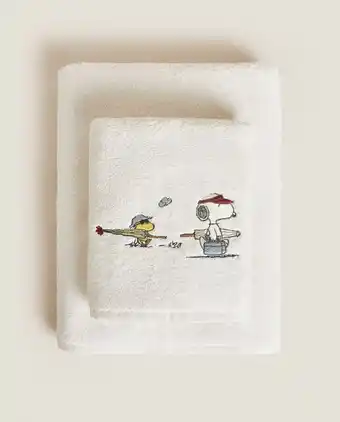 ZARA HOME Peanuts™ beach towel offer