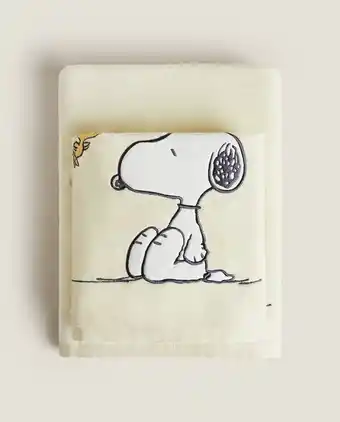 ZARA HOME Peanuts™ design towel offer