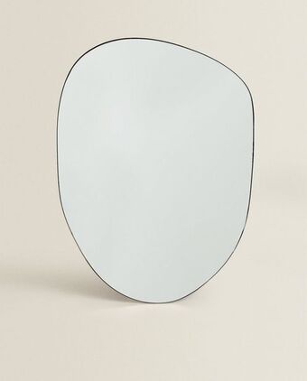 ZARA HOME Large irregular mirror offer