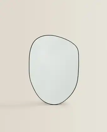 ZARA HOME Small irregular-shaped mirror offer
