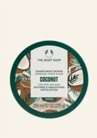 The Body Shop Coconut body scrub offer