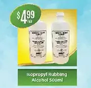 Grant's Foodmart Isopropyl Rubbing Alcohol offer