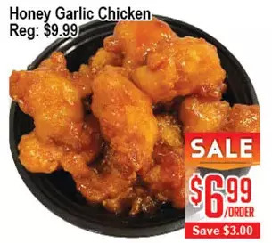 Skyland Foodmart Honey Garlic Chicken offer