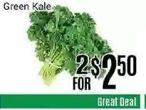 Nations Fresh Foods Green Kale offer
