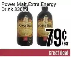 Nations Fresh Foods Power Malt Extra Energy Drink offer