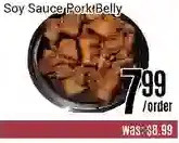 Nations Fresh Foods Soy Sauce Pork Belly offer