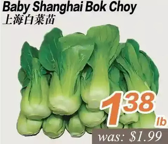 Seasons Foodmart Baby Shanghai Bok Choy offer