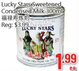 Hong Tai Supermarket Lucky Stars Sweetened Condensed Milk offer