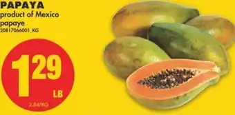No Frills Papaya 2.84kg offer