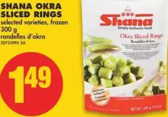No Frills Shana Okra Sliced Rings 300g offer