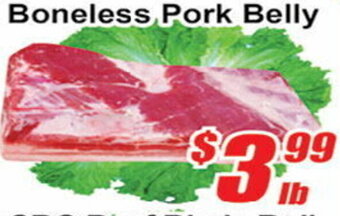 Jian Hing Supermarket Boneless Pork Belly offer