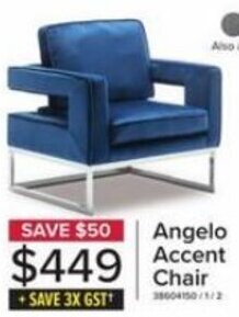Leon's Angelo Accent Chair offer
