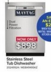 Leon's Stainless Steel Tub Dishwasher offer