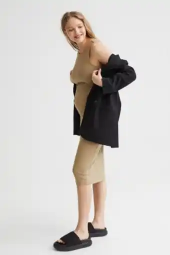 H&M Mama fitted jersey dress offer