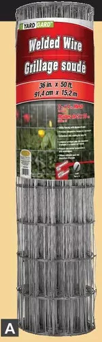 Princess Auto 14 Gauge 2 x 4 in. Mesh Galvanized Welded Wire Fence offer