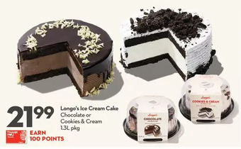 Longo's Longo's Ice Cream Cake offer