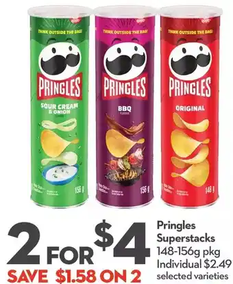 Longo's Pringles Superstacks offer