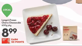 Longo's Longo's Frozen Cherry Cheesecake offer