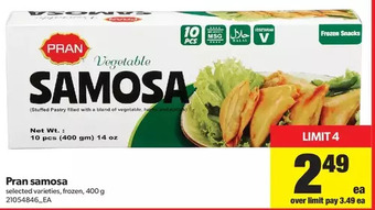 Real Canadian Superstore Pran Samosa offer