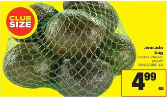 Real Canadian Superstore Avocado Bag offer