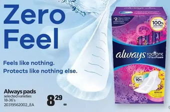 Real Canadian Superstore Always Pads offer
