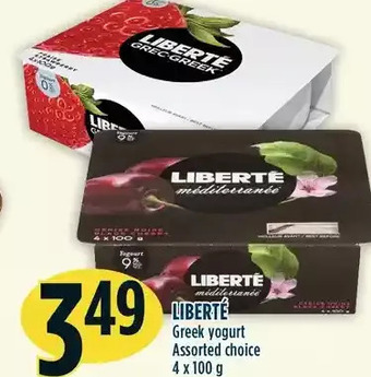 Marché Adonis Liberté Greek Yogurt offer