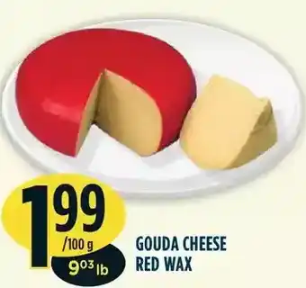 Marché Adonis Gouda Cheese Red Wax offer