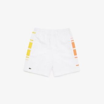 Lacoste Men's lacoste sport striped shorts offer