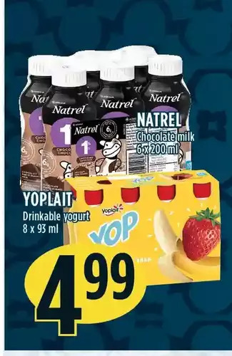 Marché Adonis Yoplait Drinkable Yogurt offer