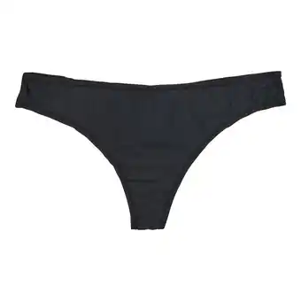 Giant Tiger Carisma Women's Cotton Micro Thong, Black offer
