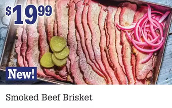 M & M Food Market Smoked Beef Brisket offer
