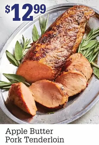 M & M Food Market Apple Butter Pork Tenderloin offer