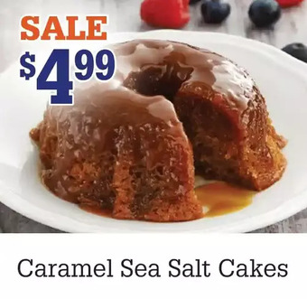 M & M Food Market Caramel Sea Salt Cakes offer