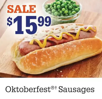 M & M Food Market Oktoberfest Sausages offer