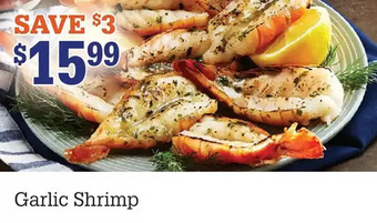 M & M Food Market Garlic Shrimp offer
