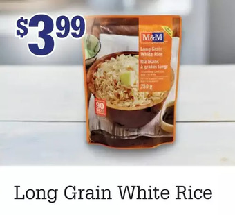 M & M Food Market Long Grain White Rice offer