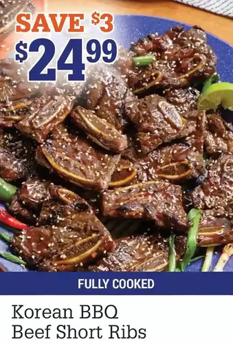 M & M Food Market Korean BBQ Beef Short Ribs offer