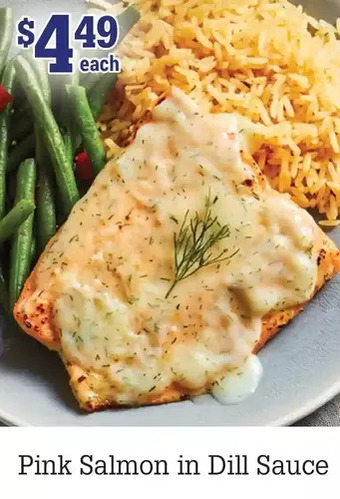 M & M Food Market Pink Salmon in Dill Sauce offer