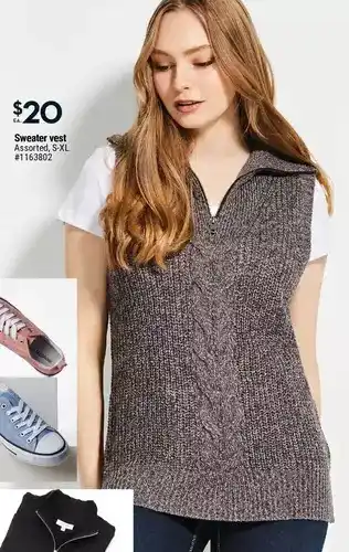 Giant Tiger Sweater Vest offer
