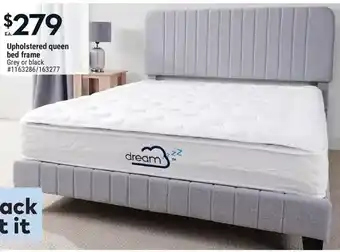 Giant Tiger Upholstered Queen Bed Frame offer